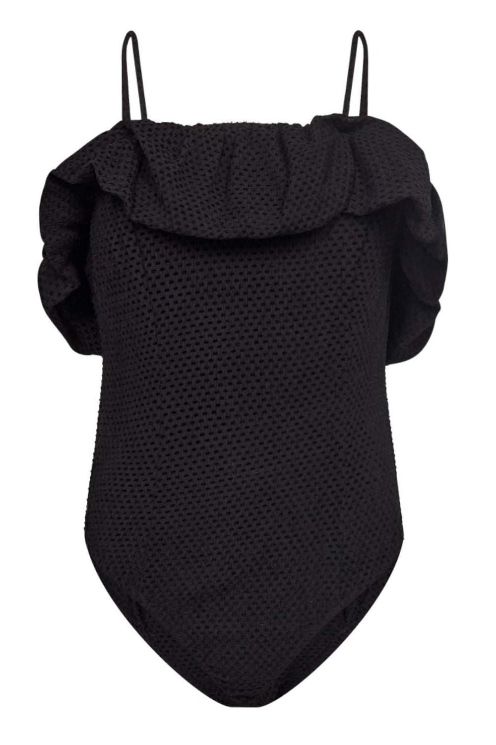 Forudbestilling - Co´couture - Jodycc Strap Body - 96 Black Toppe