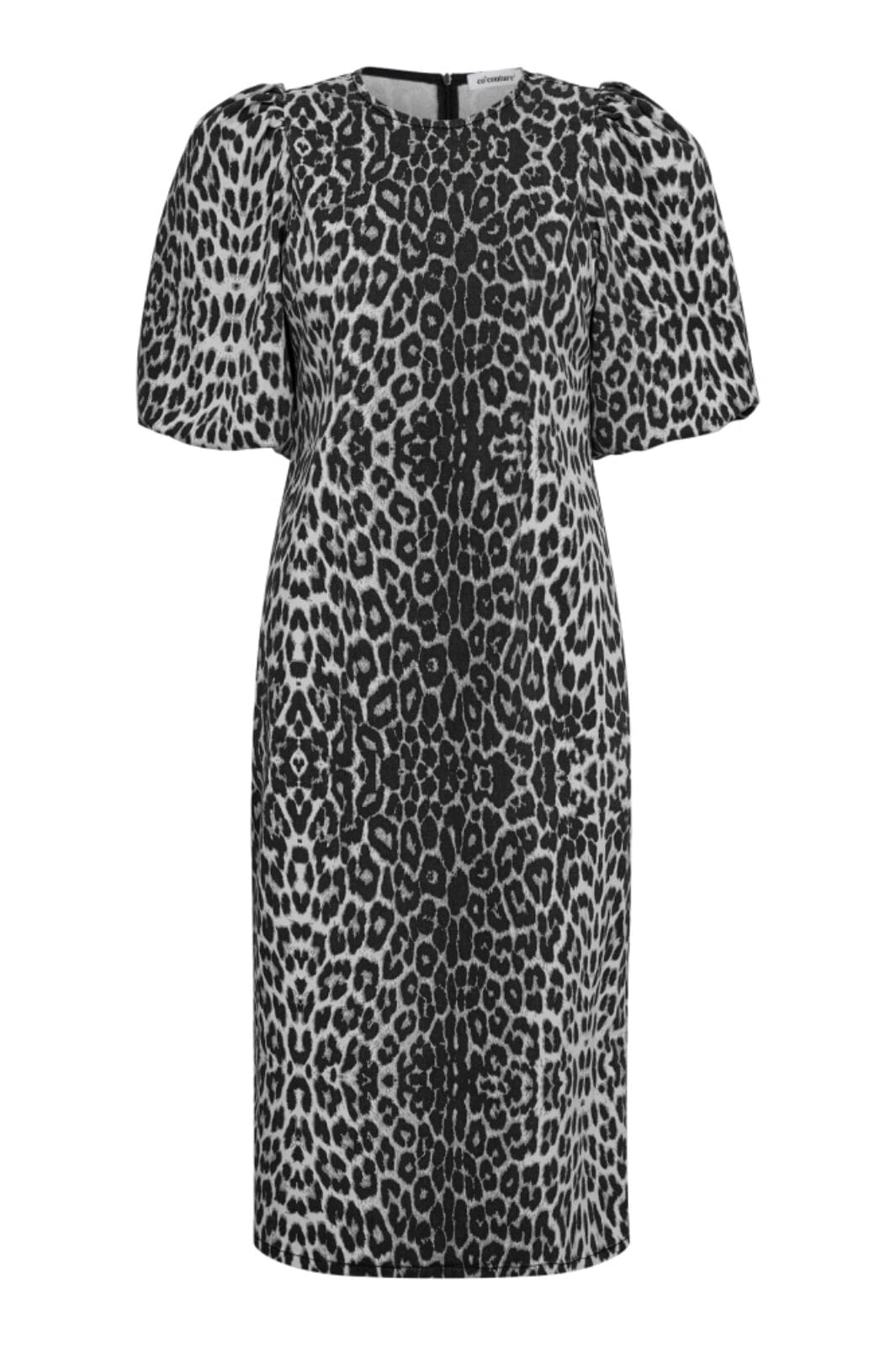 Forudbestilling - Co´couture - Leocc Puff Dress 36350 - 140 Dark Grey Kjoler