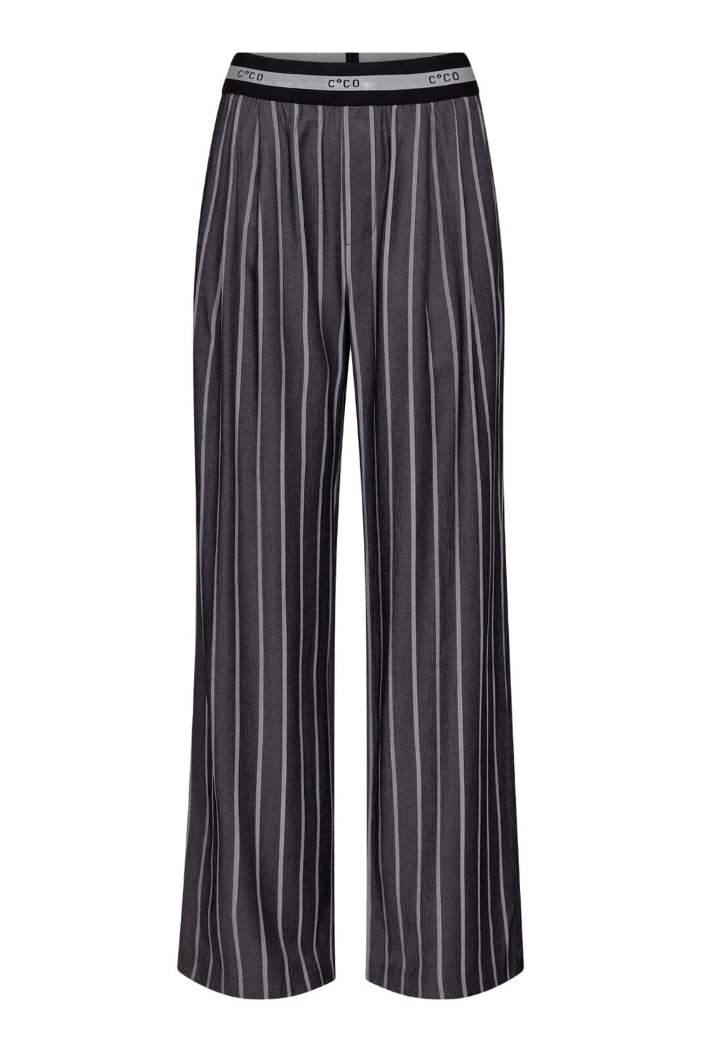Forudbestilling - Co´couture - Suecc Stripe Logo Pant 31401 - 96 Black Bukser