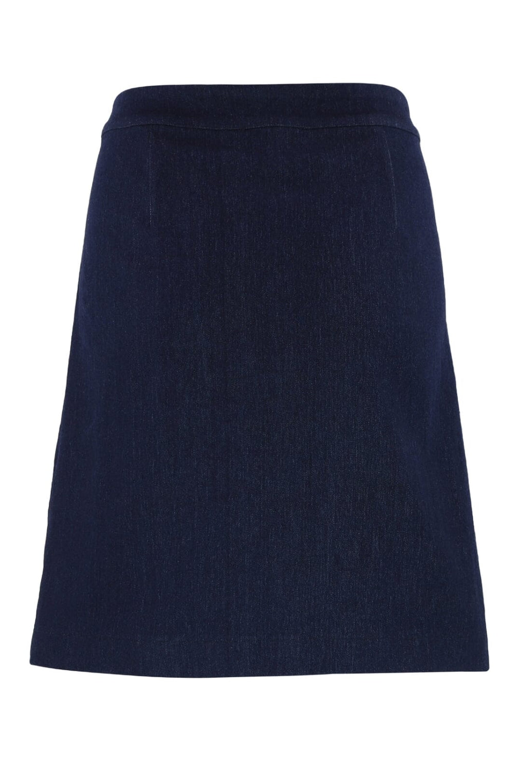 Forudbestilling - Continue - Gabby Skirt Stripe - Solid Blue Nederdele