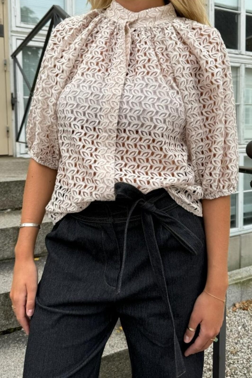 Forudbestilling - Continue - Sia Lace 14714 - Nougat Bluser