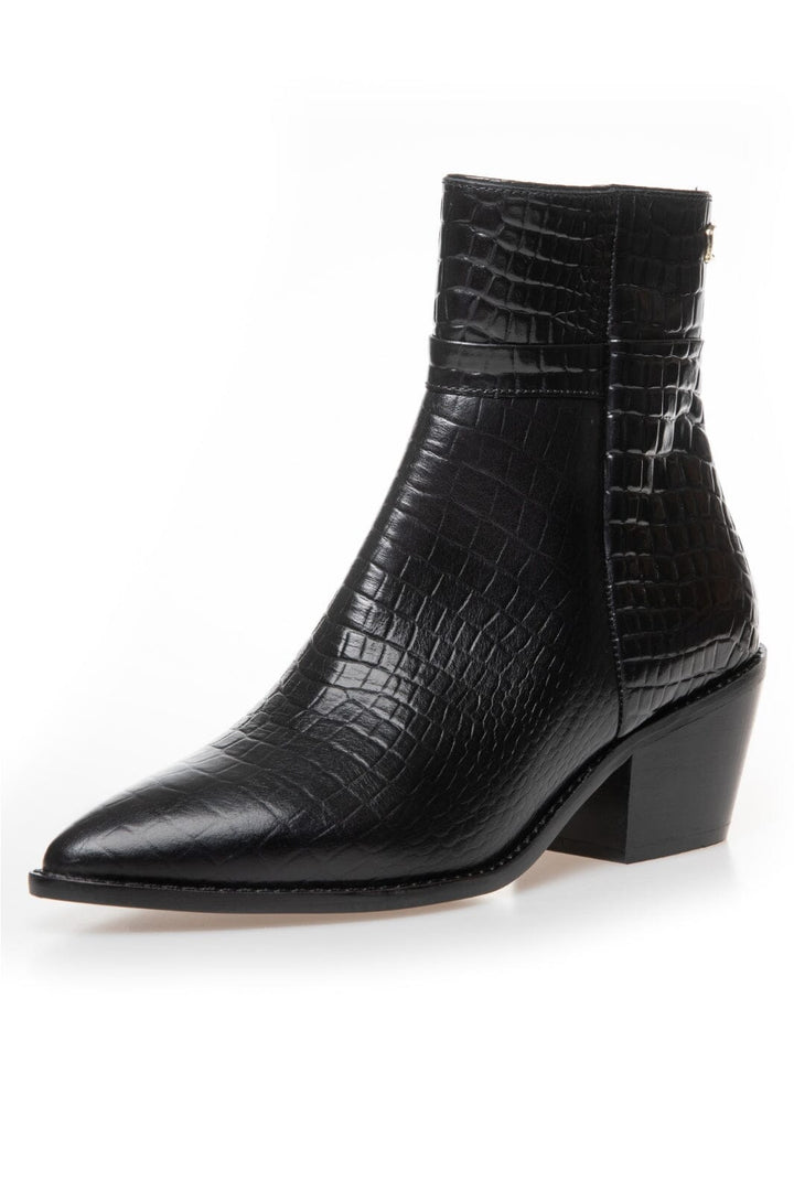 Forudbestilling - Copenhagen Shoes - Divided Low - 0001 Black Støvler