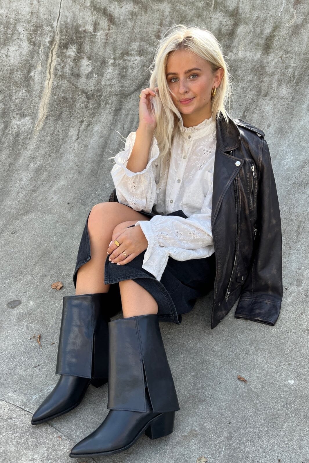 Forudbestilling - Copenhagen Shoes - Falling High/Pre Order. Del End Sept - 0001 Black Støvler