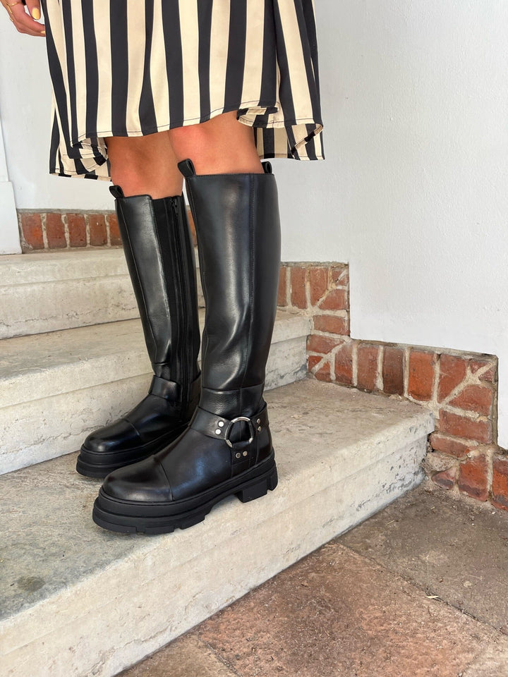 Forudbestilling - Copenhagen Shoes - Follow And Rock - 0001 Black Støvler
