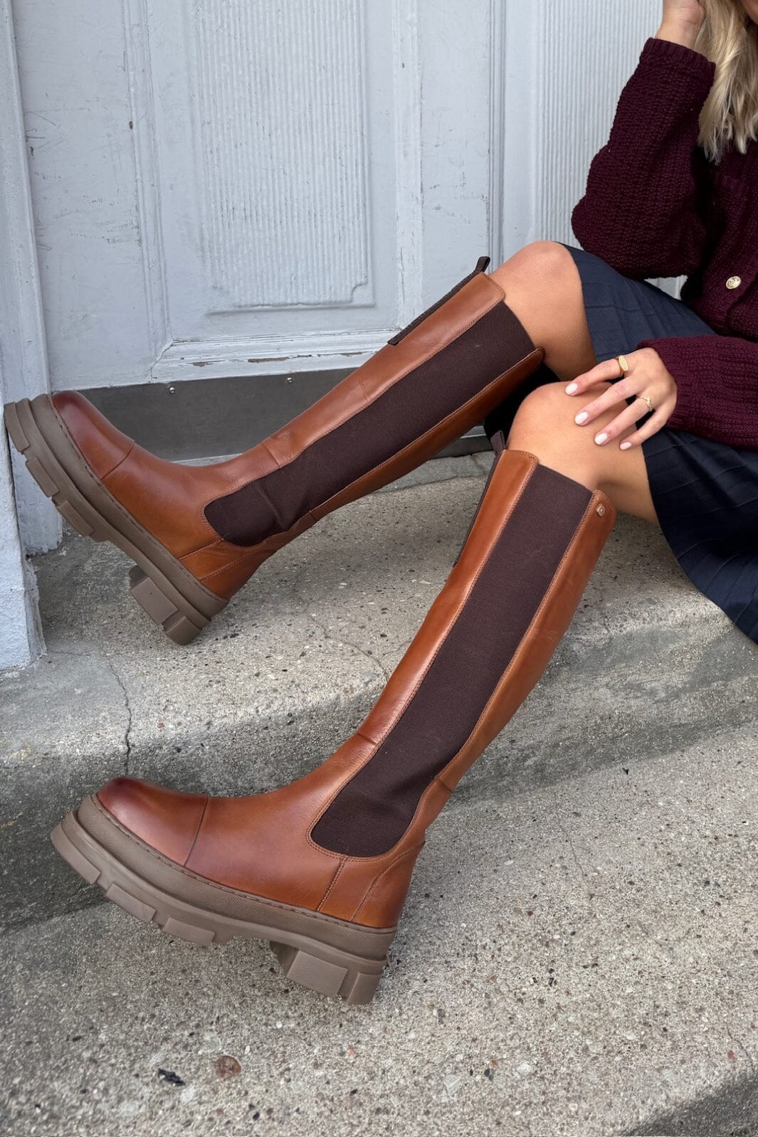 Forudbestilling - Copenhagen Shoes - Follow Me CS7734 - 0241 Cognac Støvler