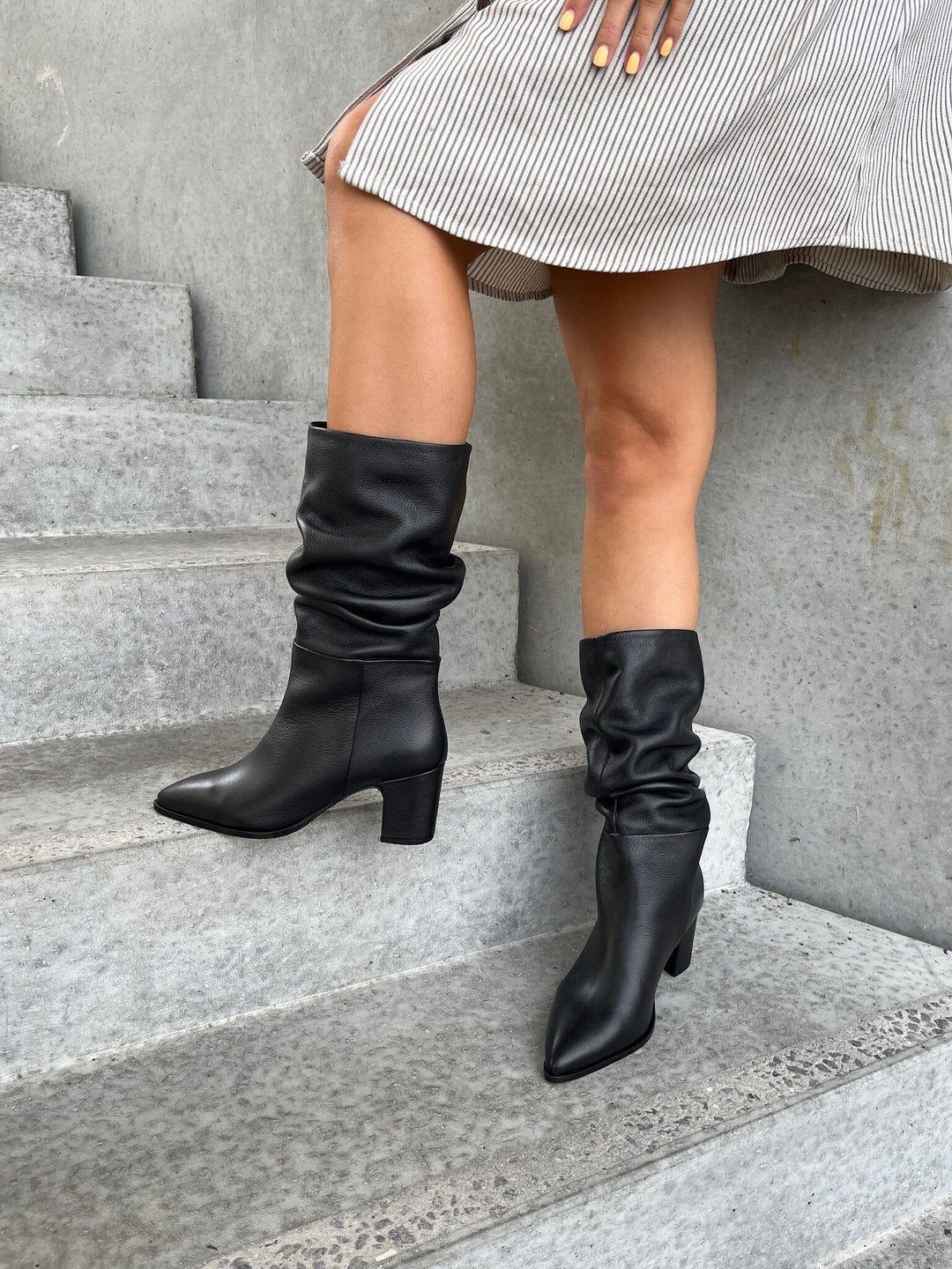 Forudbestilling - Copenhagen Shoes - Illusion/ Pre Order. Del. End Sept - 0001 Black Støvler