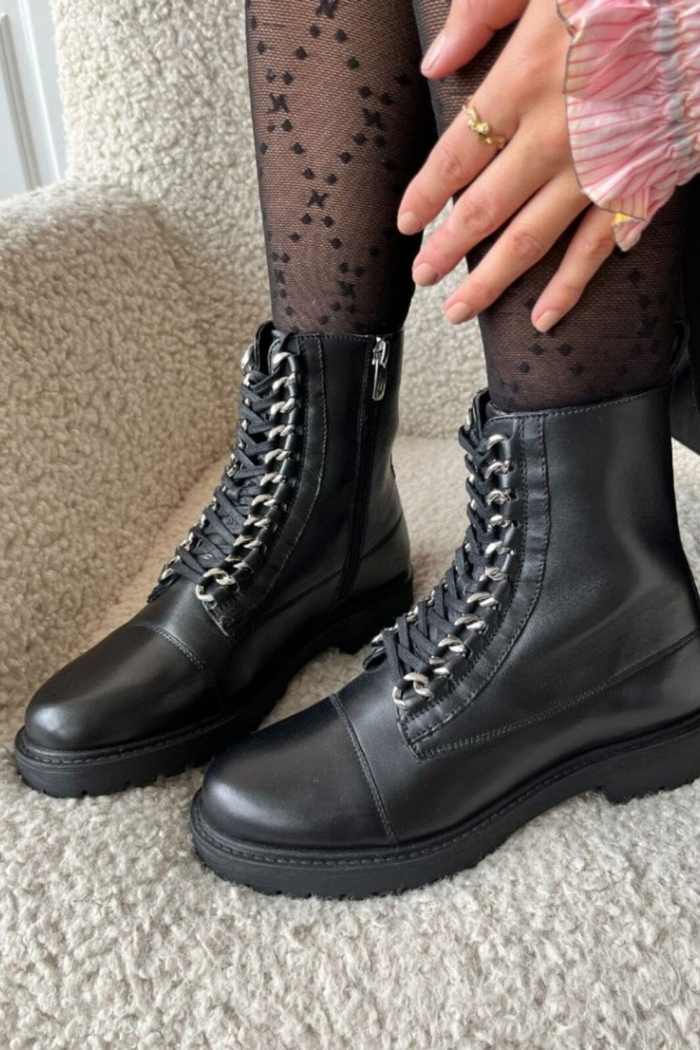 Forudbestilling - Copenhagen Shoes - Rock 22 - 0001 Black Støvler