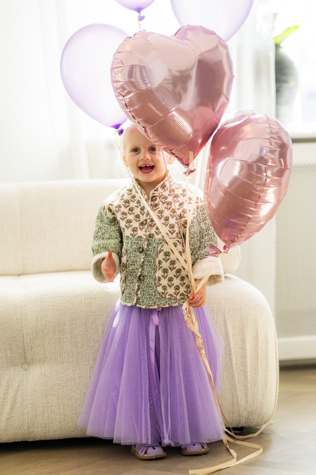 Forudbestilling - EMM Copenhagen - Kids Daisy Skirt - Lavender Nederdele