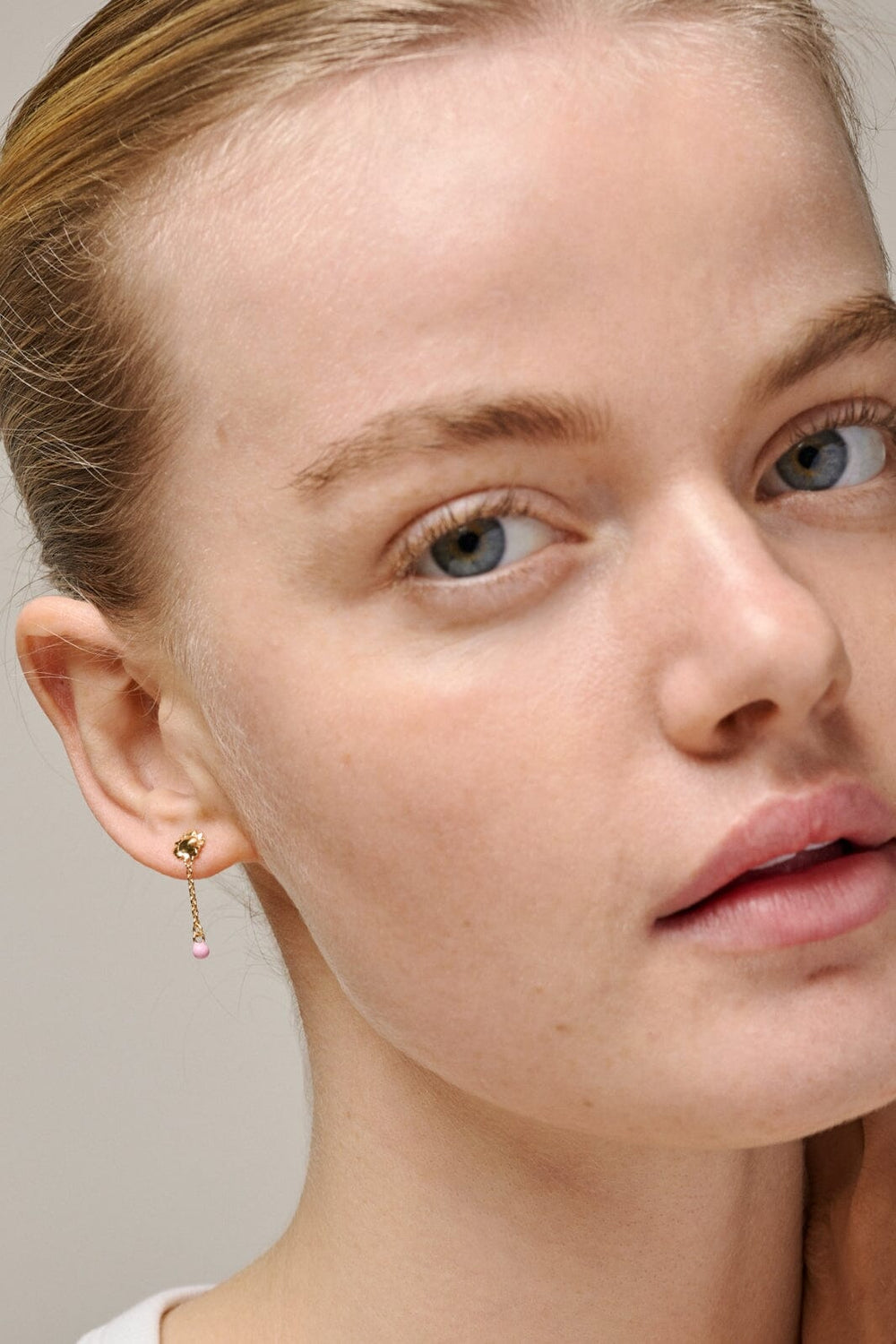 Enamel Copenhagen - Earrings, Sunshine Drop E423G - Pink