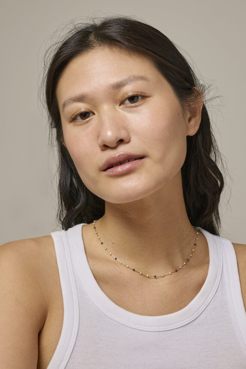 Enamel Copenhagen - Necklace, Lola N55G - Marine