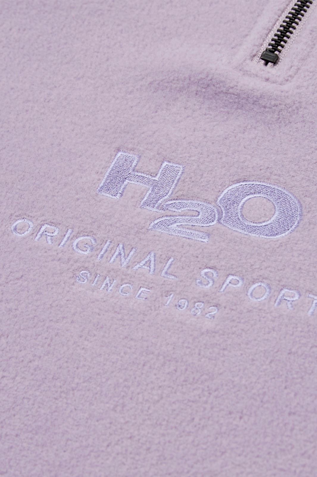 Forudbestilling - H2O - Blåvand II Fleece Half Zip - Lilac (Juni) Fleece jakker