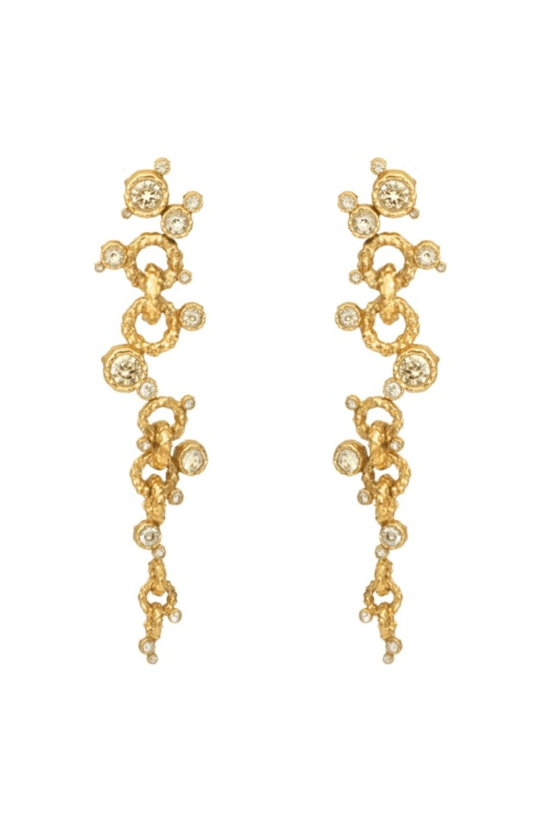 Forudbestilling - House Of Vincent - Twinkle Chain Earrings - Gilded Øreringe