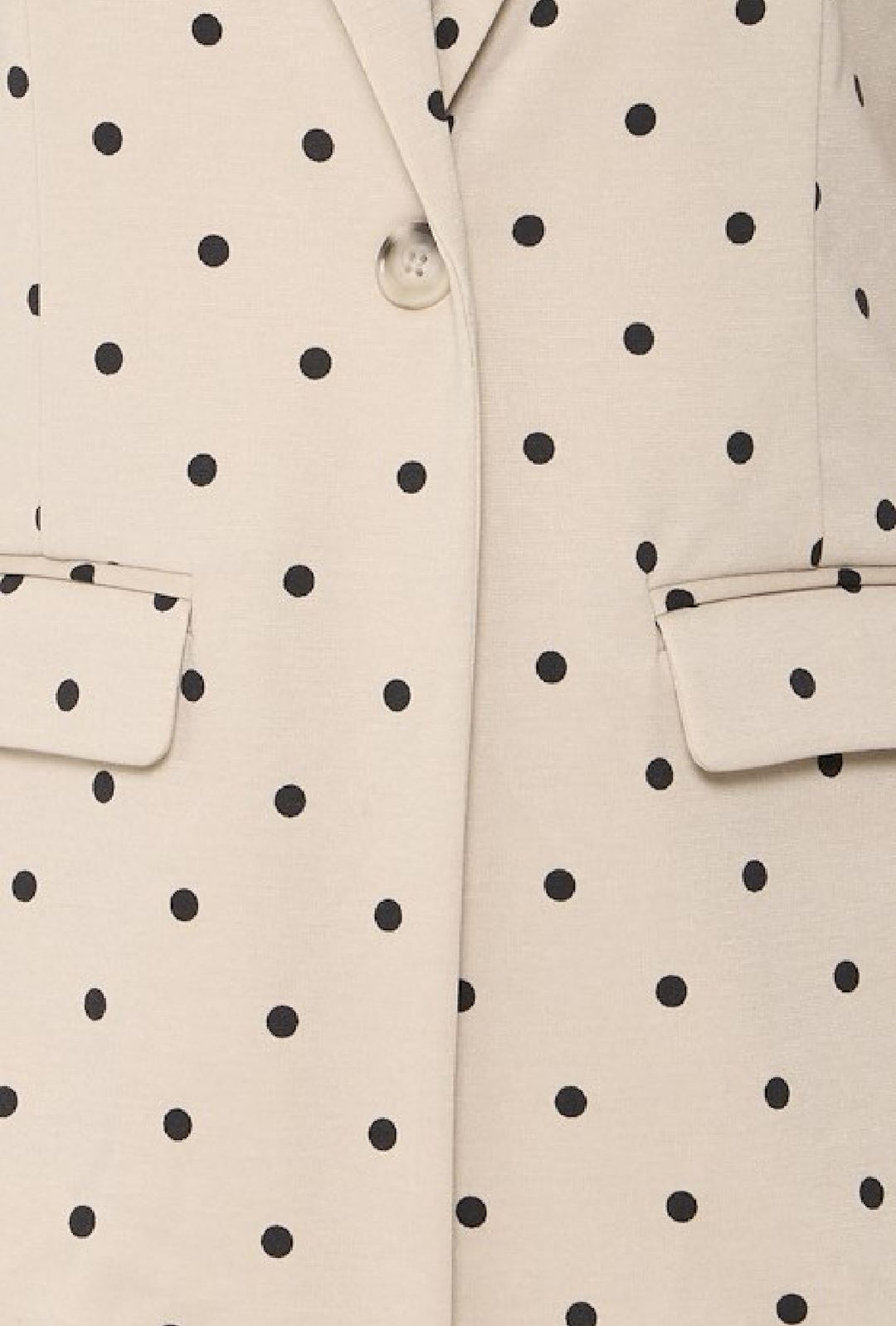 Forudbestilling - Ichi - Ixkate Dot Long Blazer - 205019 Kate Dot Print Blazere