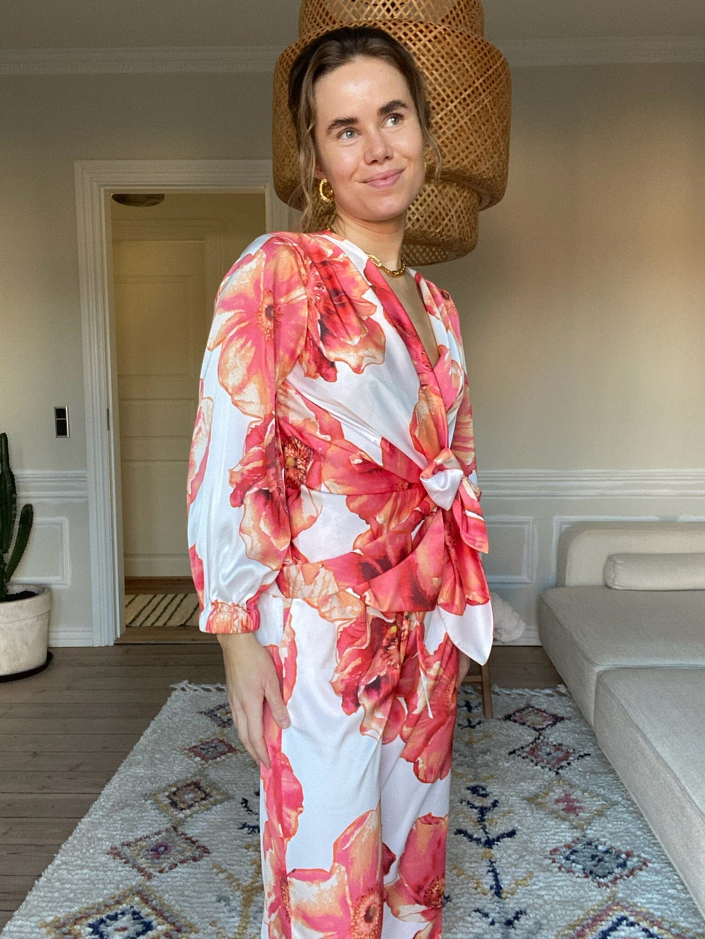 Forudbestilling - Karmamia - Garcia Pants 2133 - Maui Flower Bukser