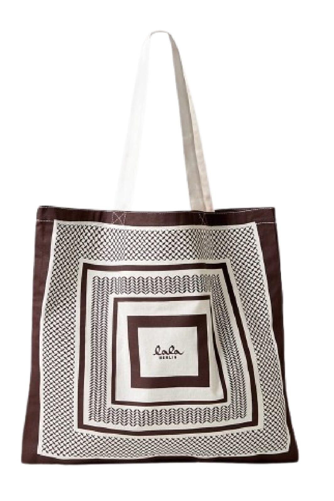 Lala Berlin - Tote Maja 10010372 - Heritage Stripe Brown