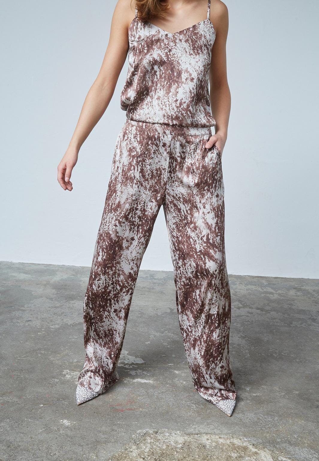 Forudbestilling - Love & Divine - Love1024-45 18924 - 800 - Brown Graphic Bukser