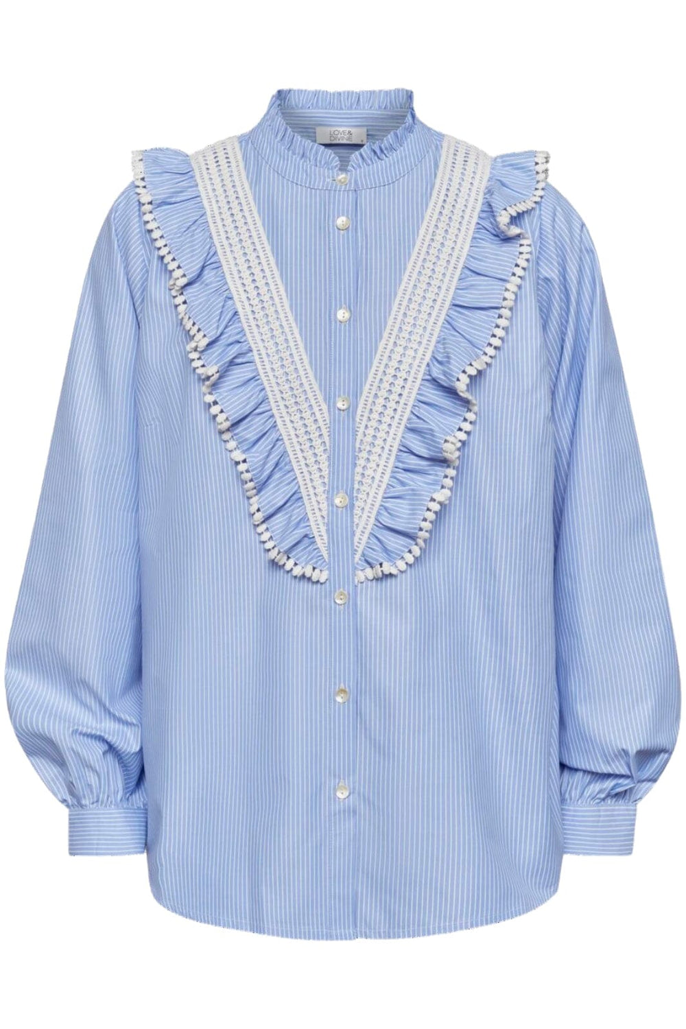 Forudbestilling - Love & Divine - Love1295 18516 - 832 - Blue/White Skjorter