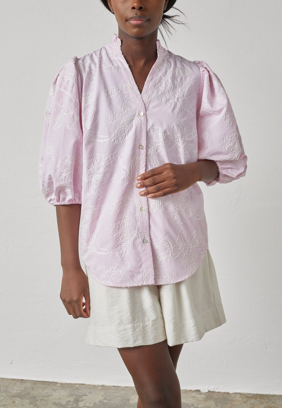 Forudbestilling - Love & Divine - Love456-5 18683 - 831 - Pink Stripe Skjorter