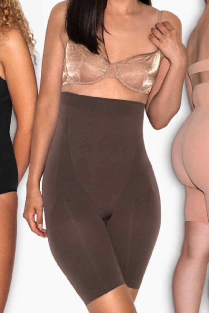 Forudbestilling - Lykkeland Ateliér - Alturra Highwaist Shaping Shorts - Chocolate Shorts