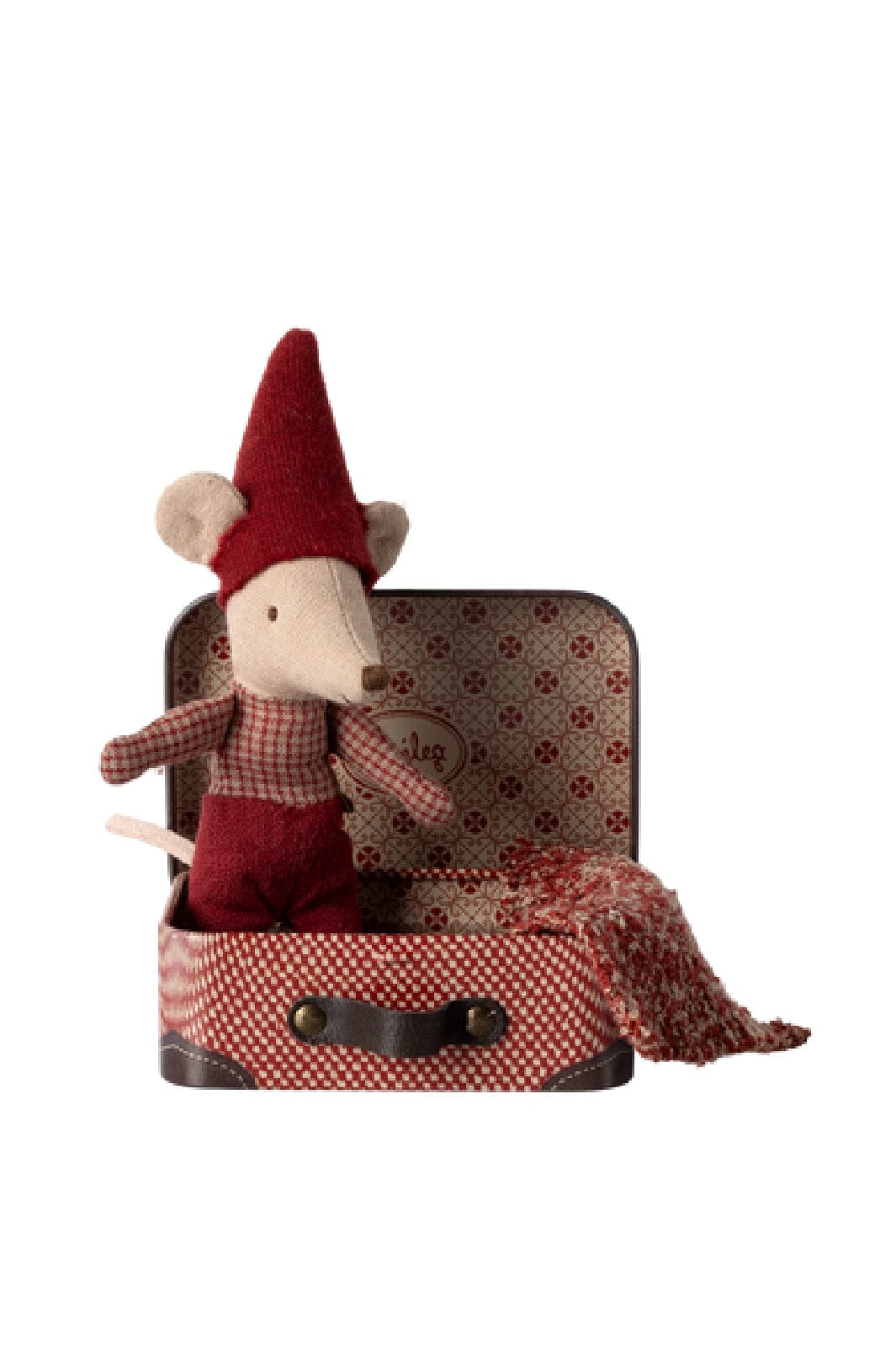 Forudbestilling - Maileg - Julemus, Baby I Kuffert Jul