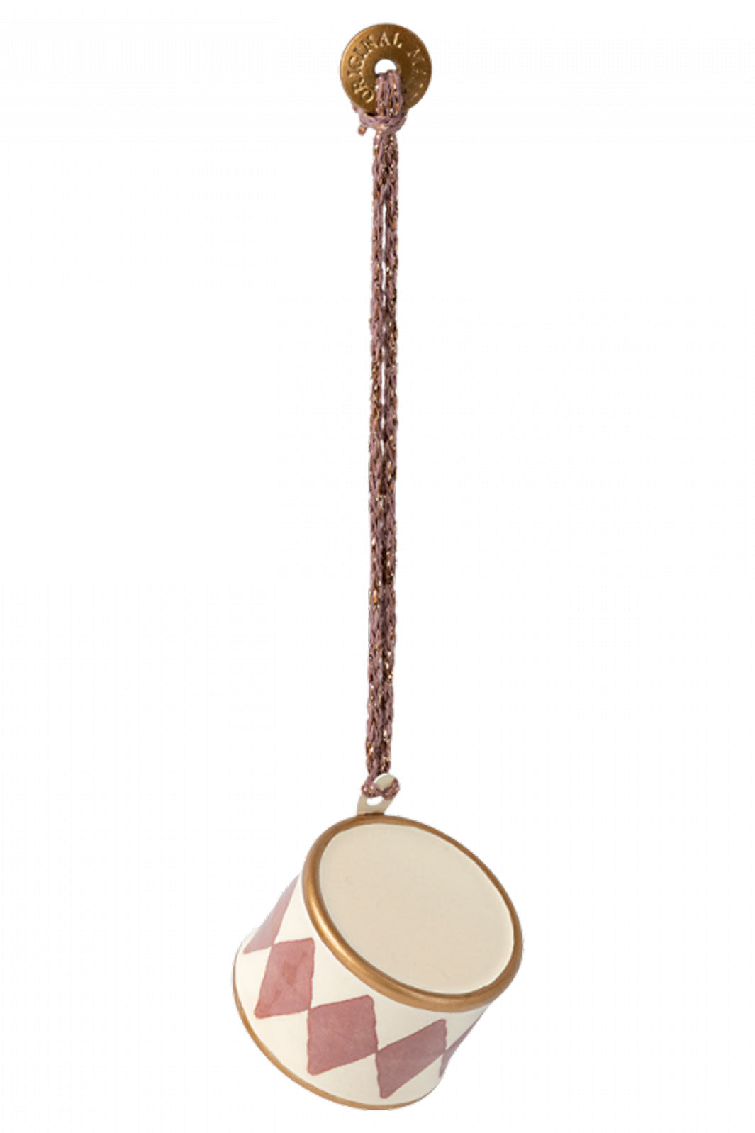 Forudbestilling - Maileg - Metal Ornament, Small Drum - Light Purple (2022-10-20) Jul
