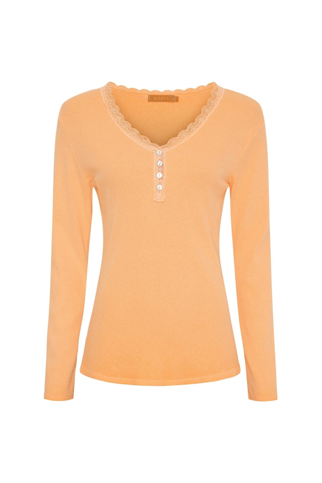 Marta Du Chateau - Mdccalista Ls Tee 2500 - Arancio