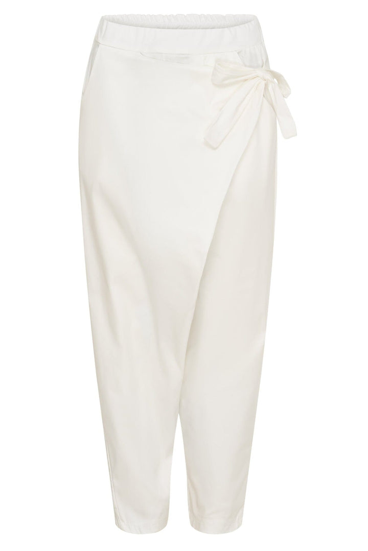 Forudbestilling - Marta Du Chateau - Mdcebba Pants 256239 - Bianco Bukser