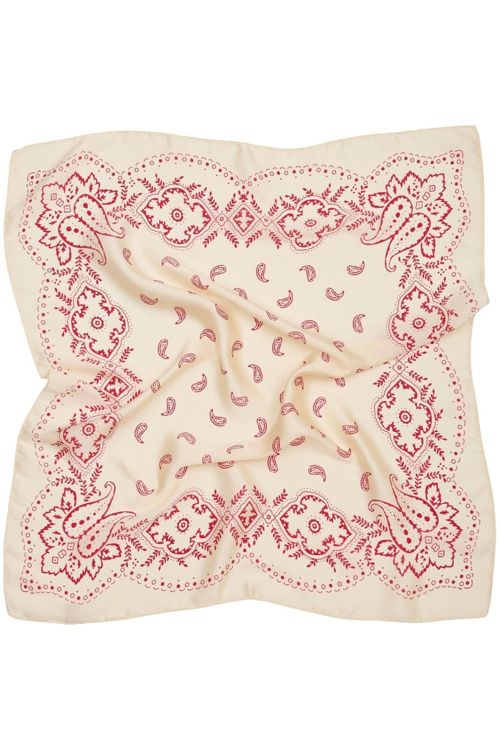 Marta Du Chateau - Mdcjuline Scarf FA-1511 - White/Red