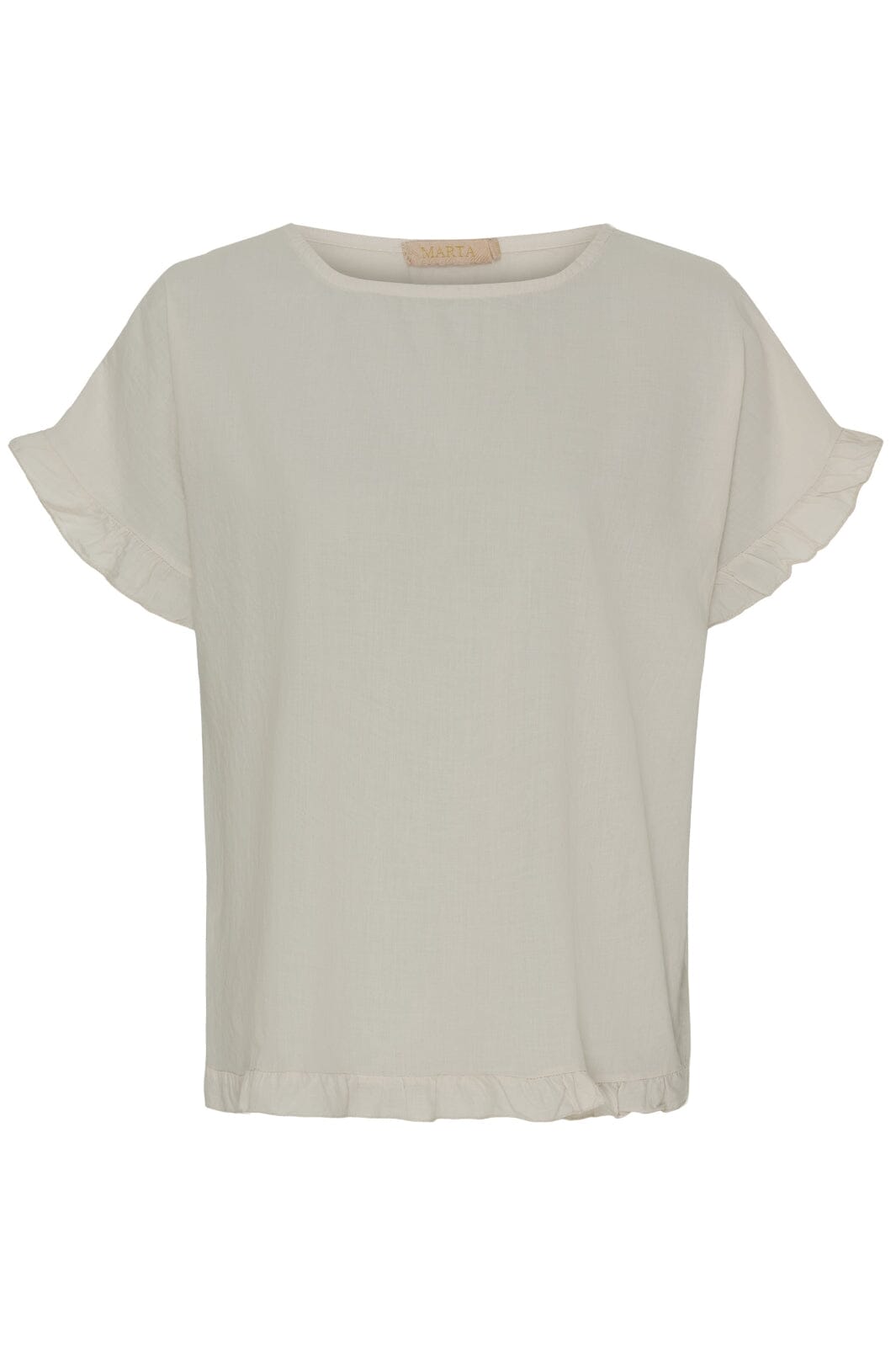 Forudbestilling - Marta Du Chateau - Mdckasimira Top - Sabbia T-shirts