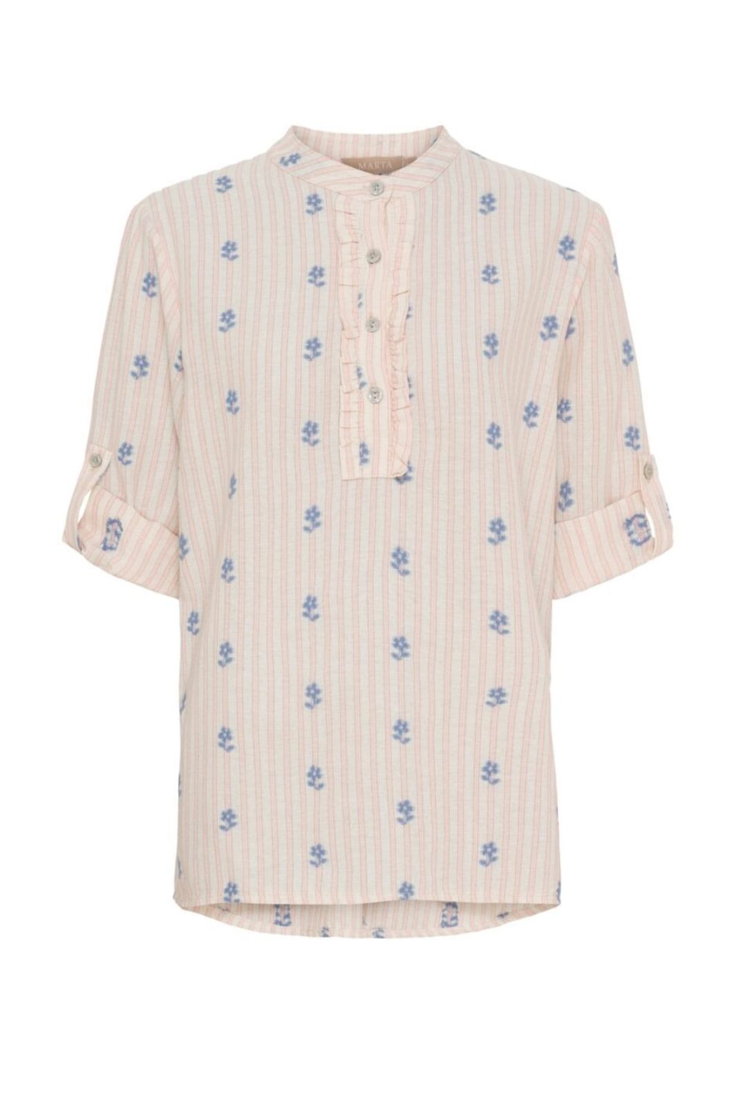 Forudbestilling - Marta Du Chateau - Mdcsabrina Shirt 85137-3 - Celeste230 Skjorter