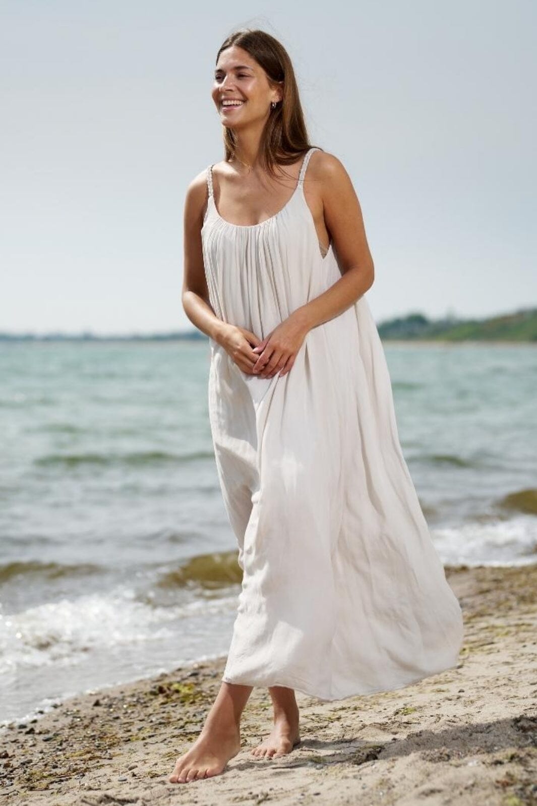 Marta Du Chateau - Mdctracey Dress 20564 - Beige