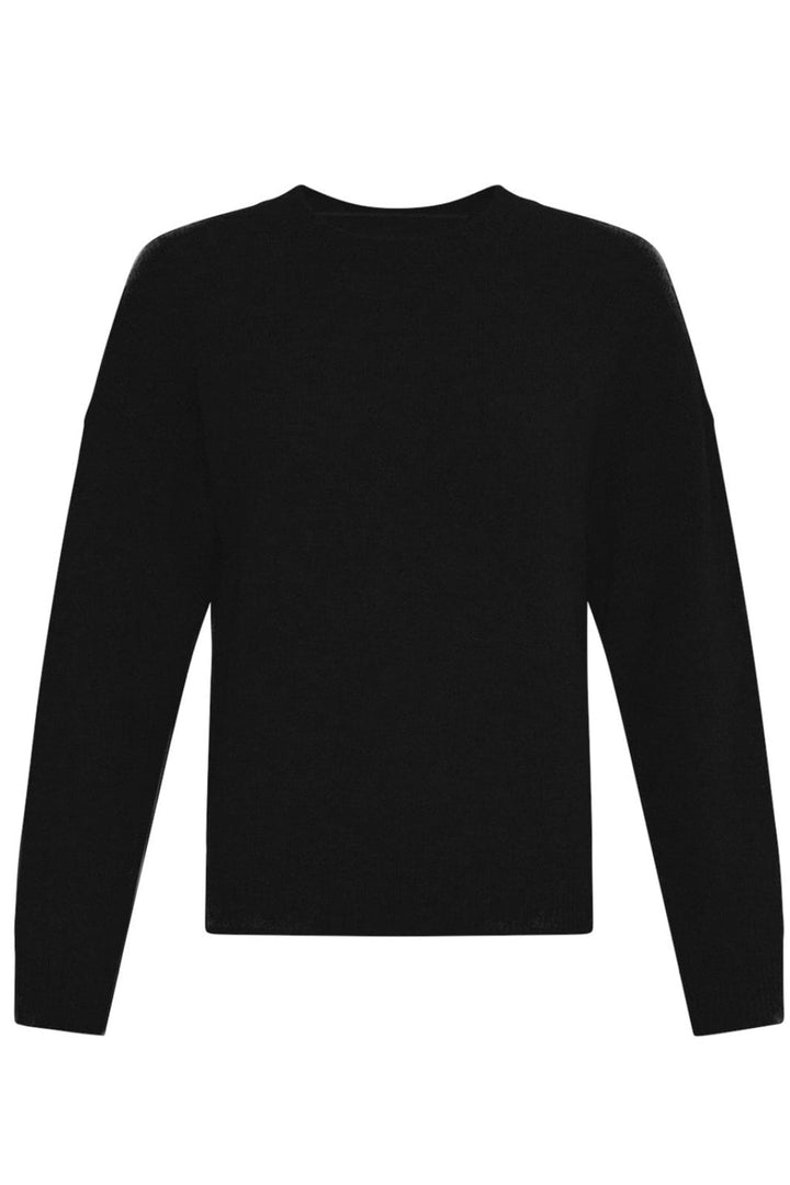 Forudbestilling - Moss Copenhagen - Mschfestina Hope Pullover - Black Strikbluser