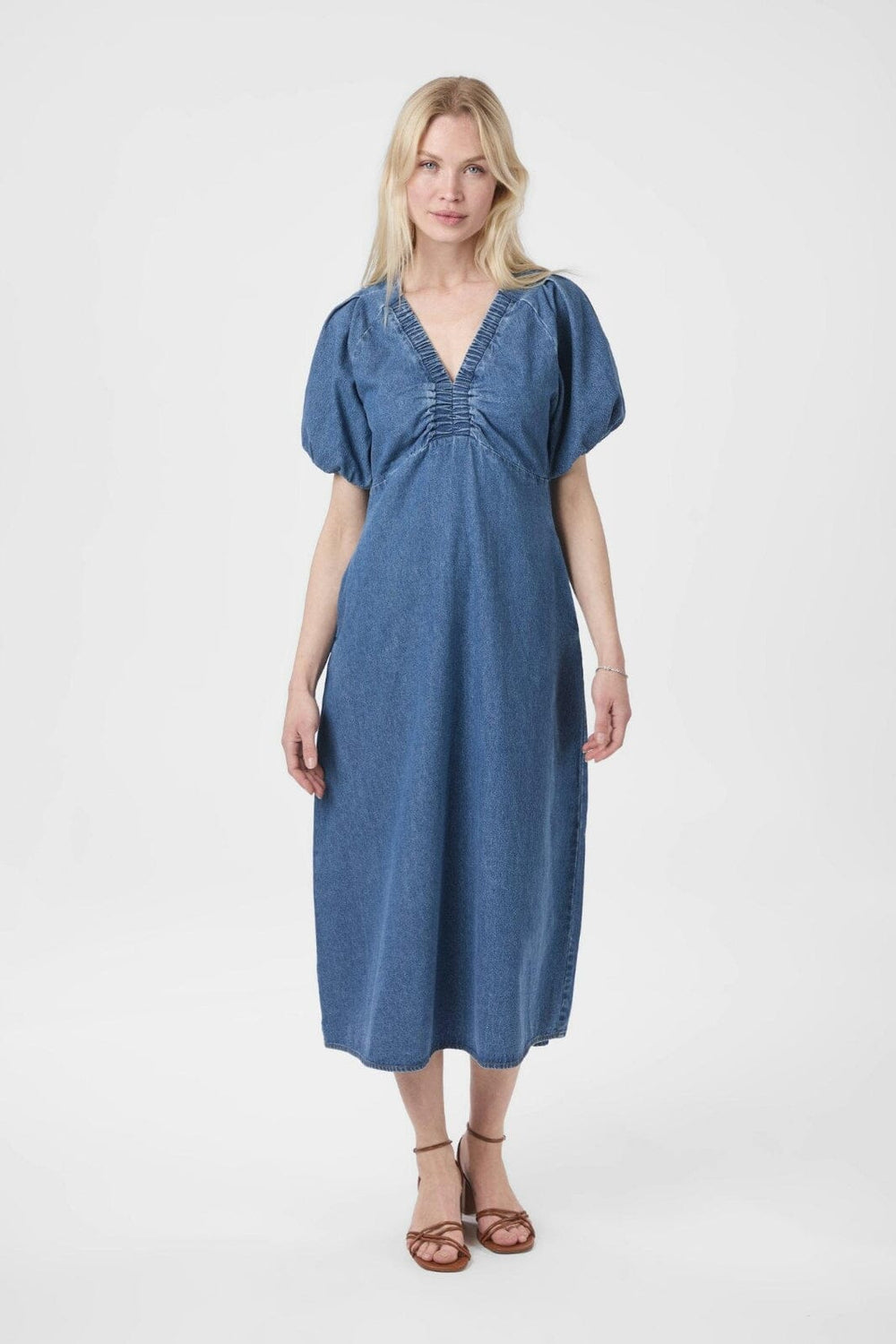 Forudbestilling - Neo Noir - Illana Denim Dress 165931 - 140 - Blue