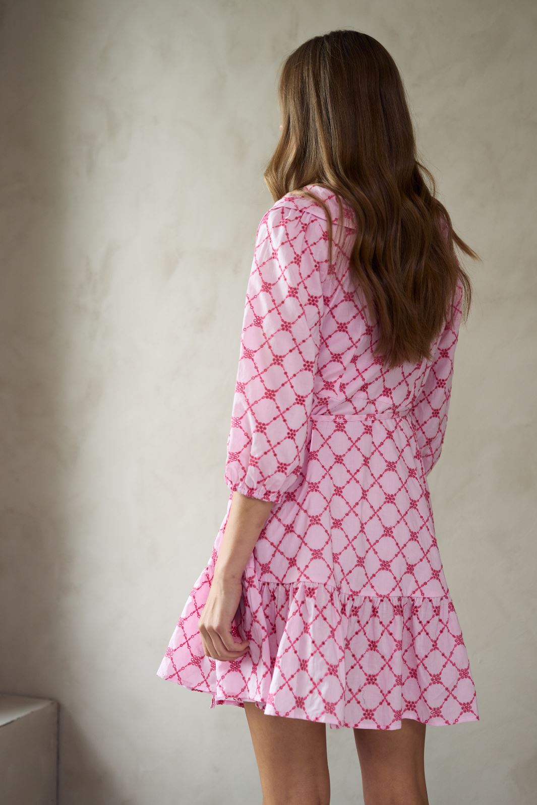 Forudbestilling - Noella - Kayann Dress - 1266 Pink Lemonade Combo Kjoler