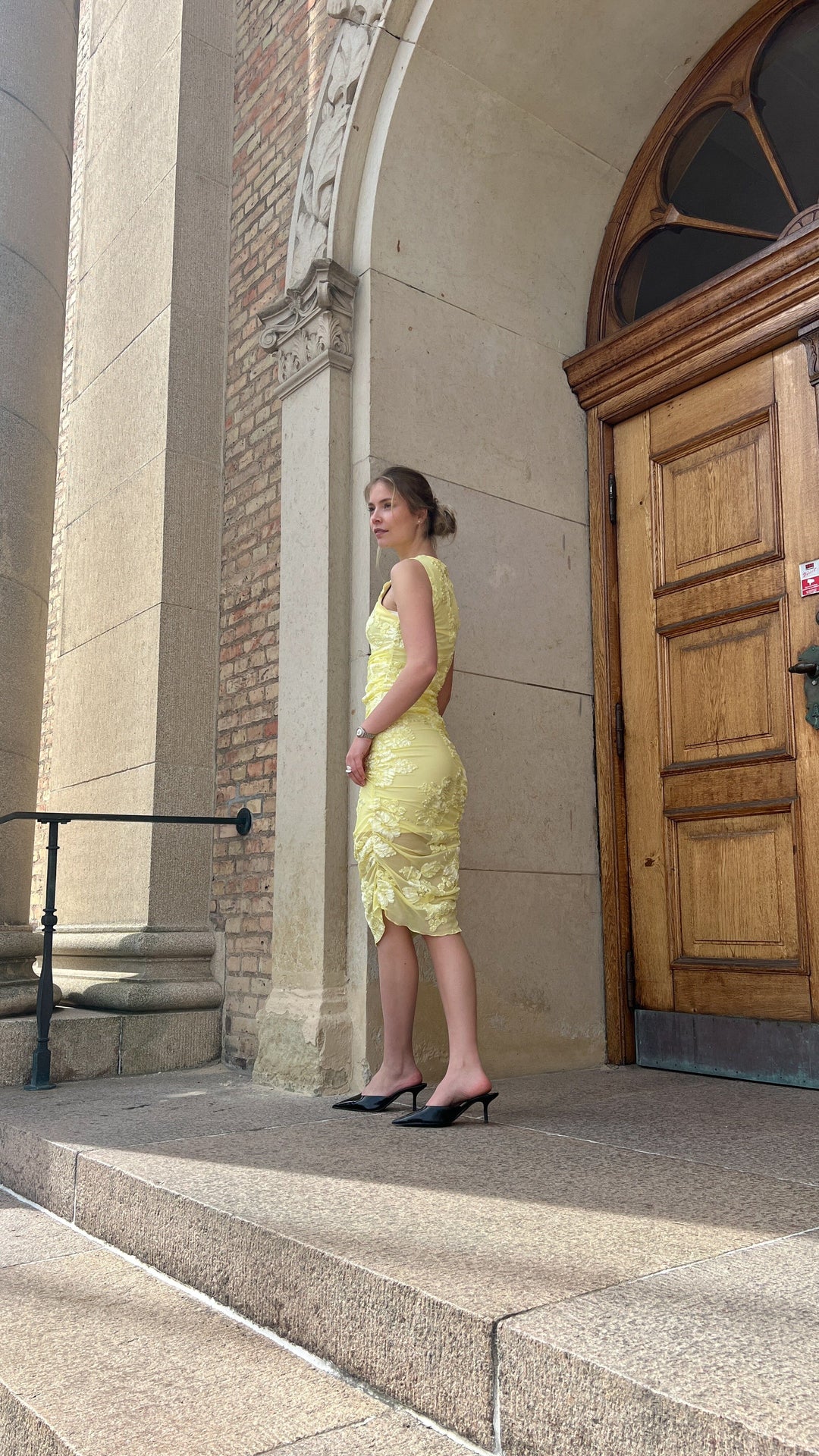 Forudbestilling - Noella - Lavinia Dress 13500001 - 1417 - Butter Yellow Kjoler