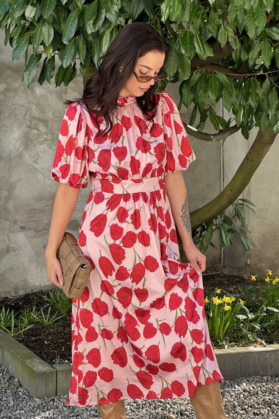 Forudbestilling - Noella - Ruth Dress - 1278 Tulip Print Kjoler