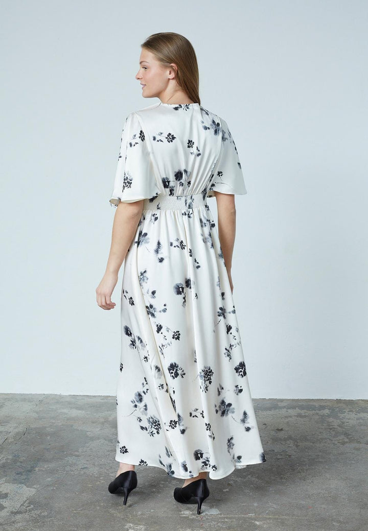 Forudbestilling - Sisters Point - Gisela-Dr11 18822 - 813 - Cream/Flower Kjoler