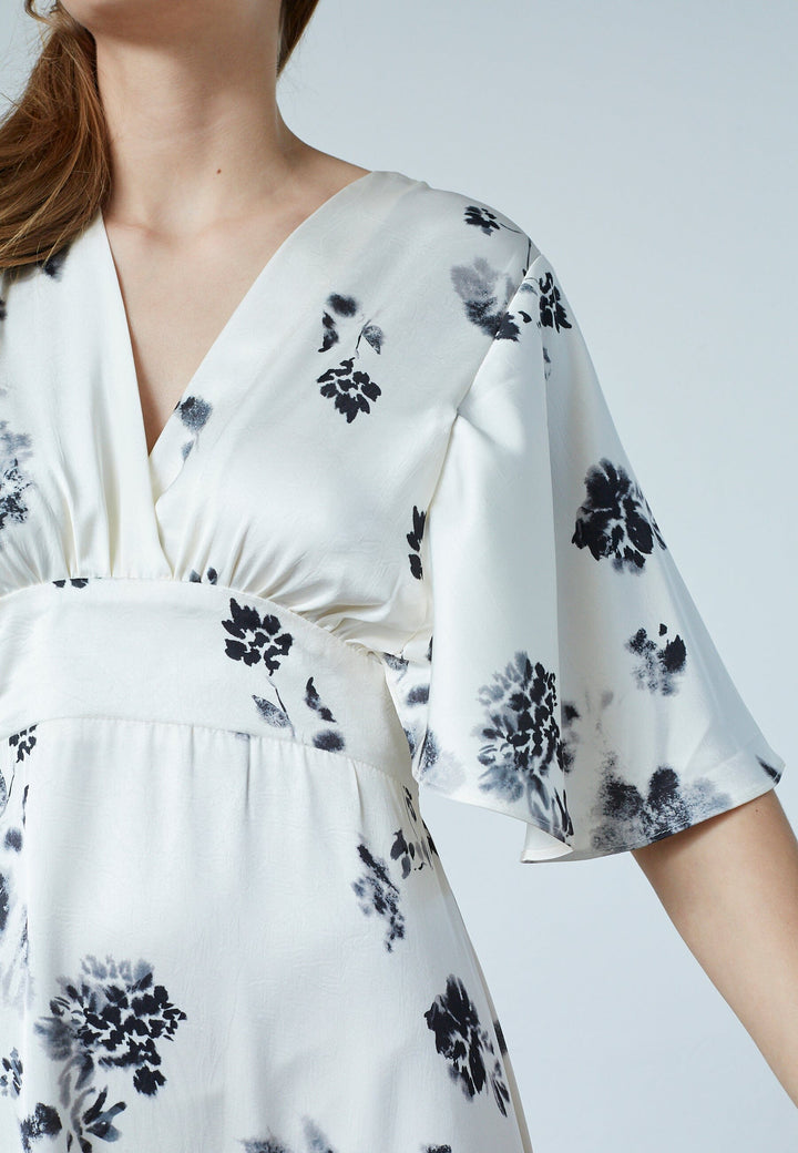 Forudbestilling - Sisters Point - Gisela-Dr11 18822 - 813 - Cream/Flower Kjoler