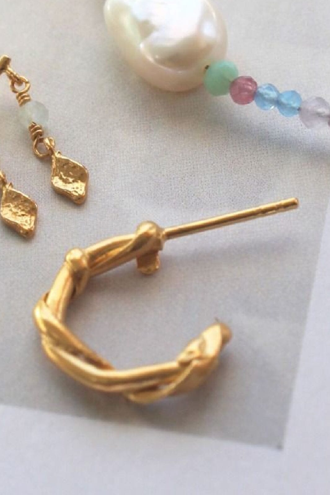 Forudbestilling - Stine A - Boucle Creol - 1295-02-S Øreringe