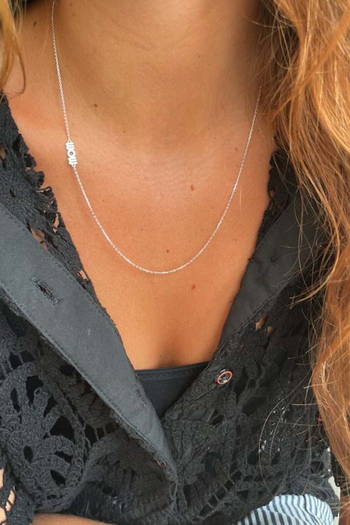 Forudbestilling - Stine A - Wow Mom Necklace Silver - 2054-00-Os Halskæder