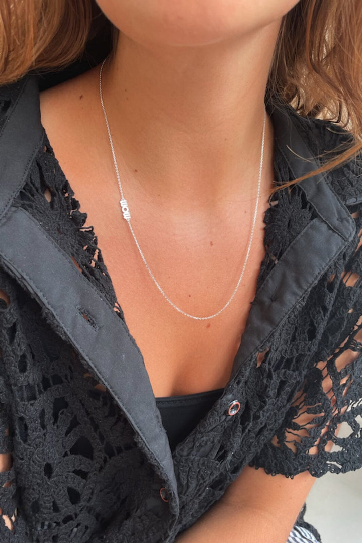 Forudbestilling - Stine A - Wow Mom Necklace Silver - 2054-00-Os Halskæder