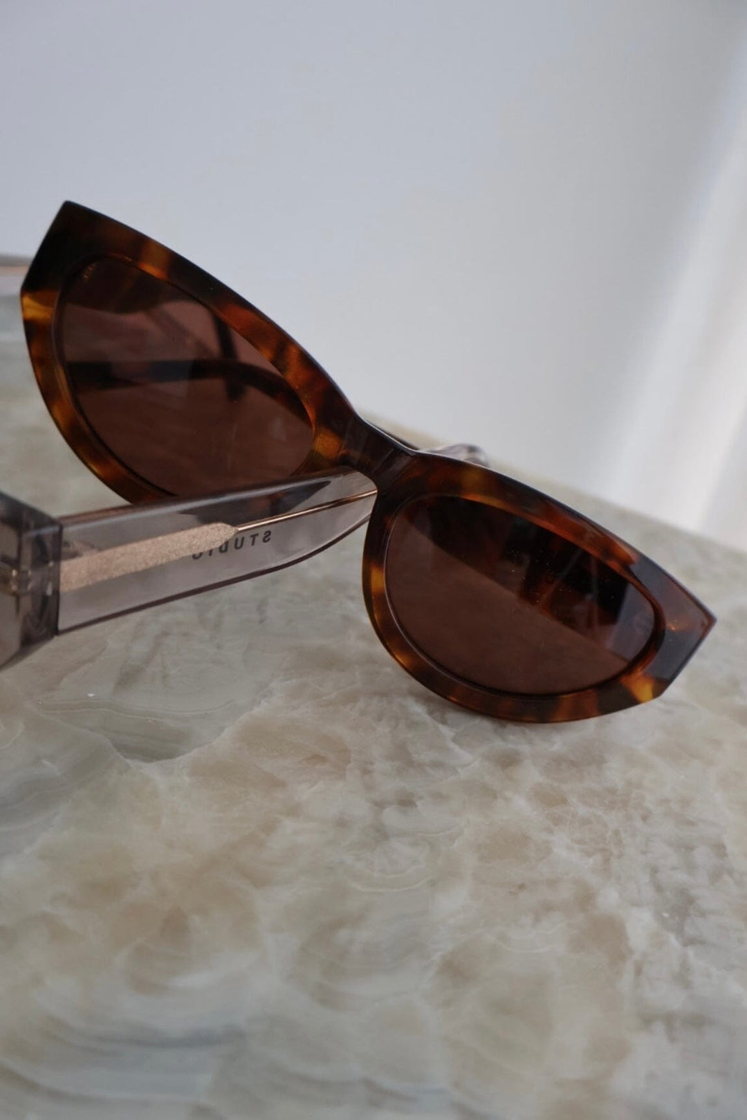 Forudbestilling - Valentin Studio - Audrey 1-003 - Tortoise Brown Solbriller