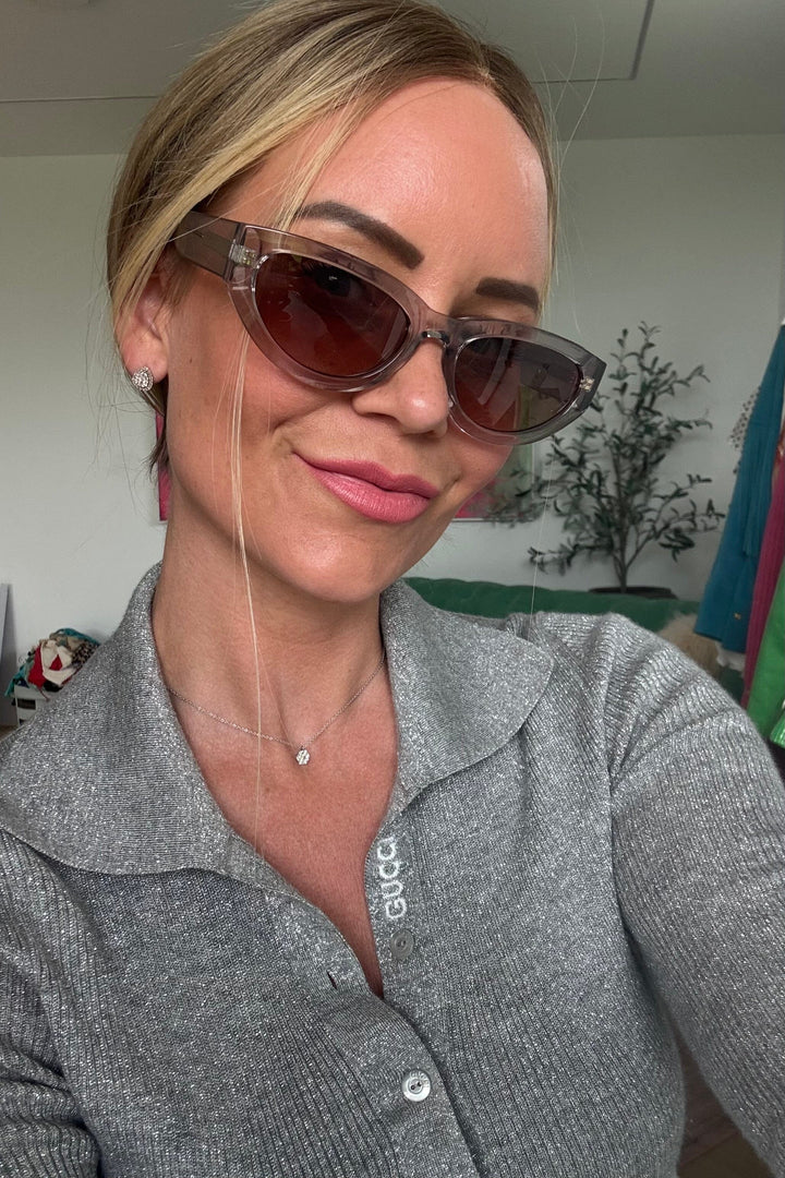 Forudbestilling - Valentin Studio - Audrey 1-004 - Rose Brown Solbriller