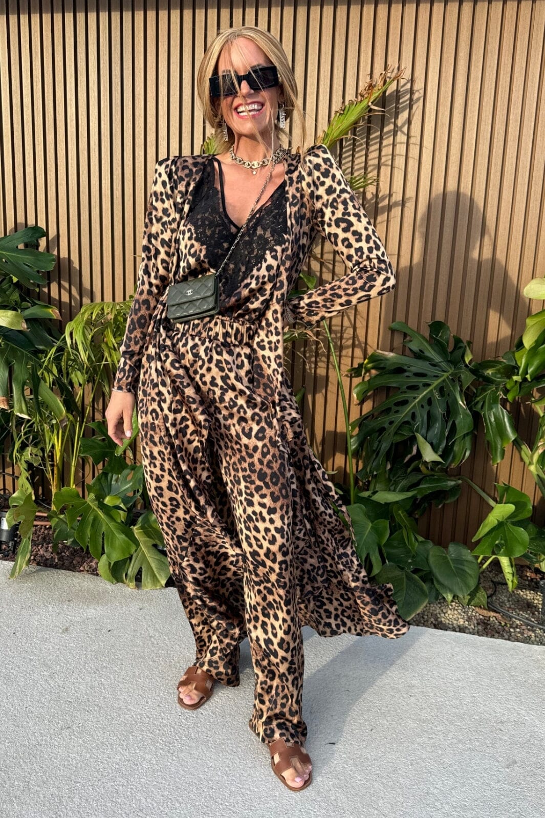 Forudbestilling - Valentin Studio - Comfy Leopard Pants - Leopard Bukser