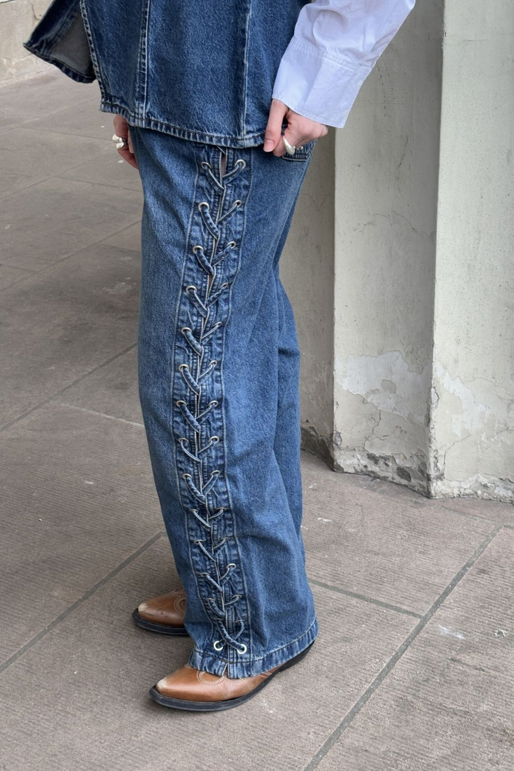 Global Funk - Carlea-G 73509970 - P60 - Mud Stone Wash Jeans