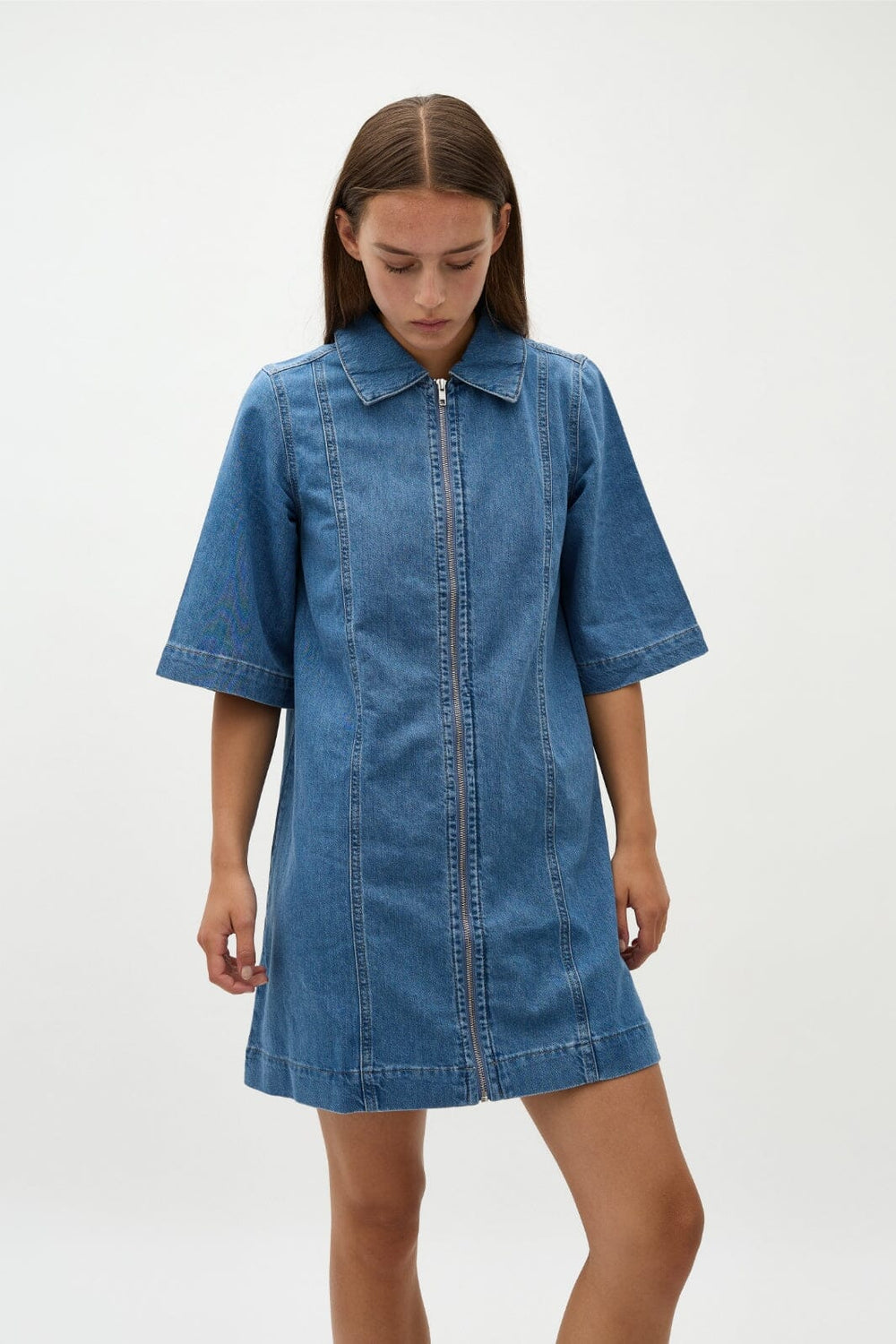 Global Funk - Mira Zip-G - 951 Mid Vintage Blue Kjoler