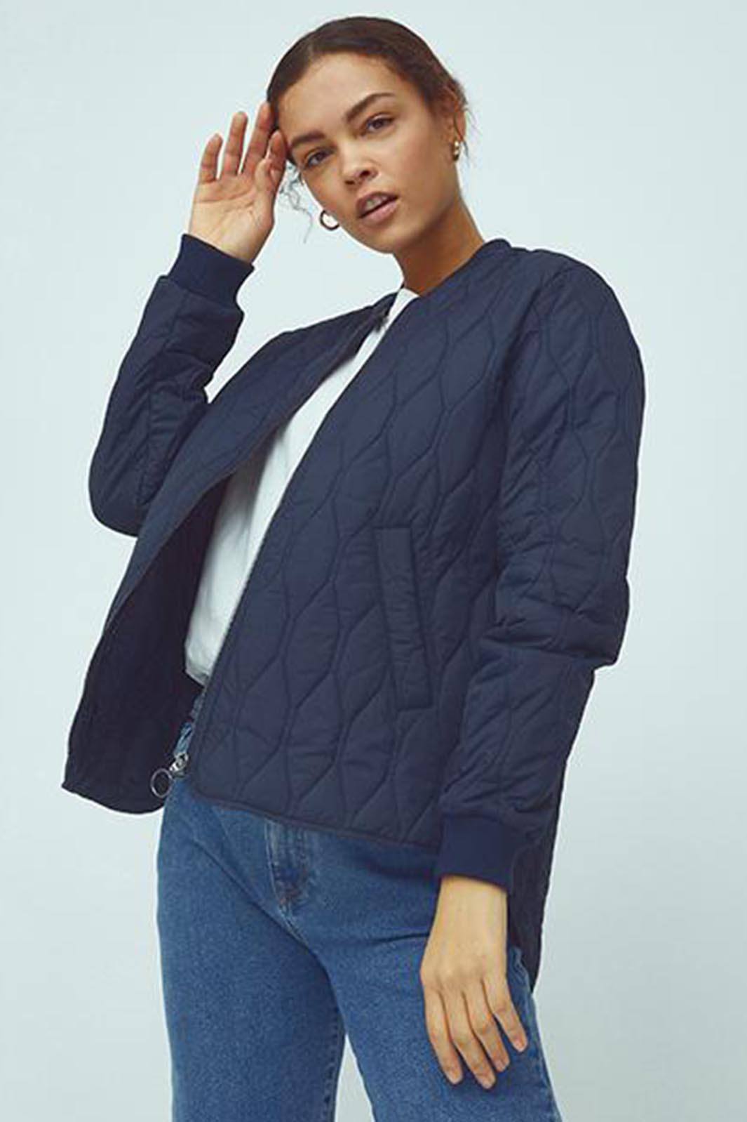 Global Funk - Rheanna Termo Jakke - Navy Termojakker