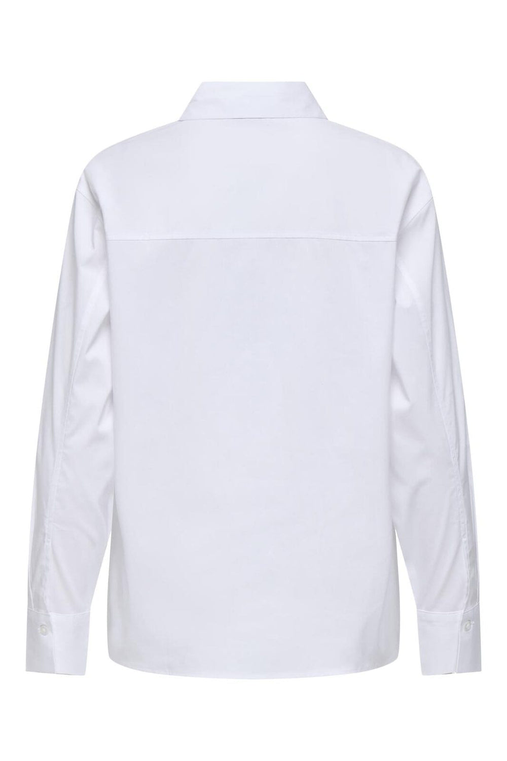 JDY - Jdymio L/S Zip Shirt - 4858745 White