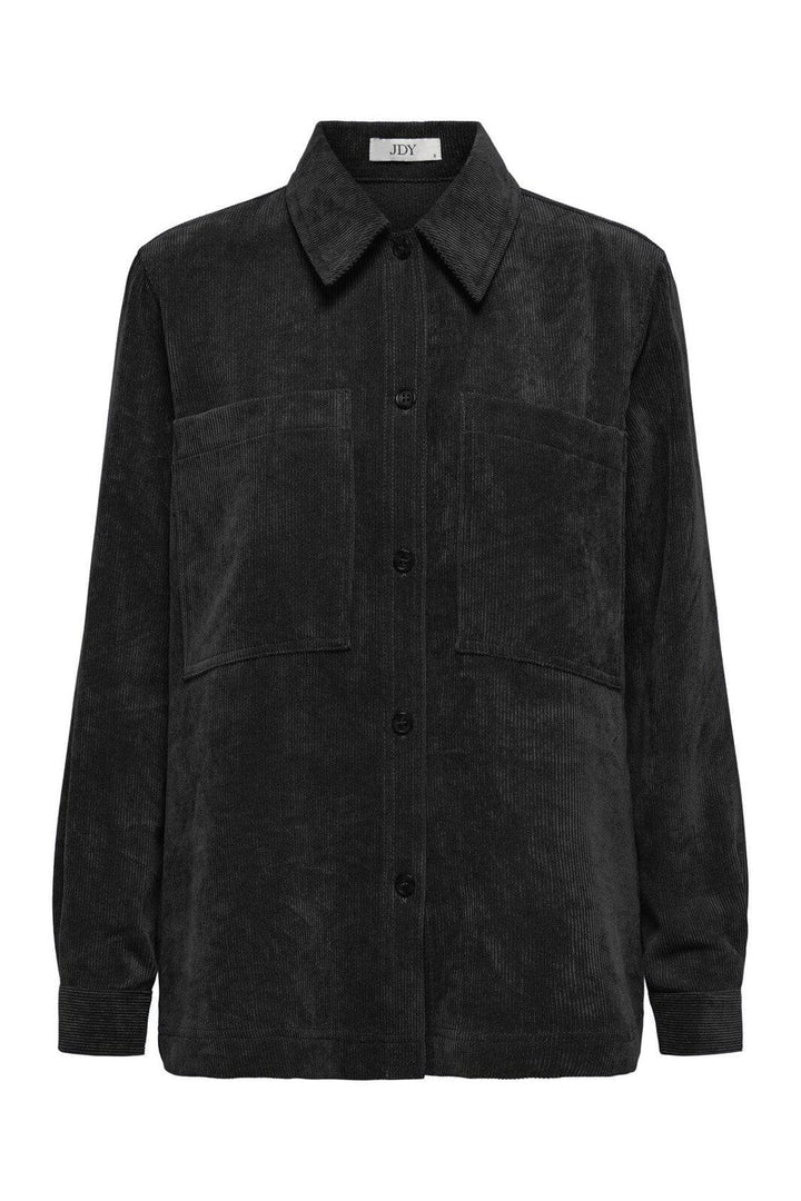 JDY - Jdyulla Ohio L/S Loose Shirt Dia - 4905118 Black