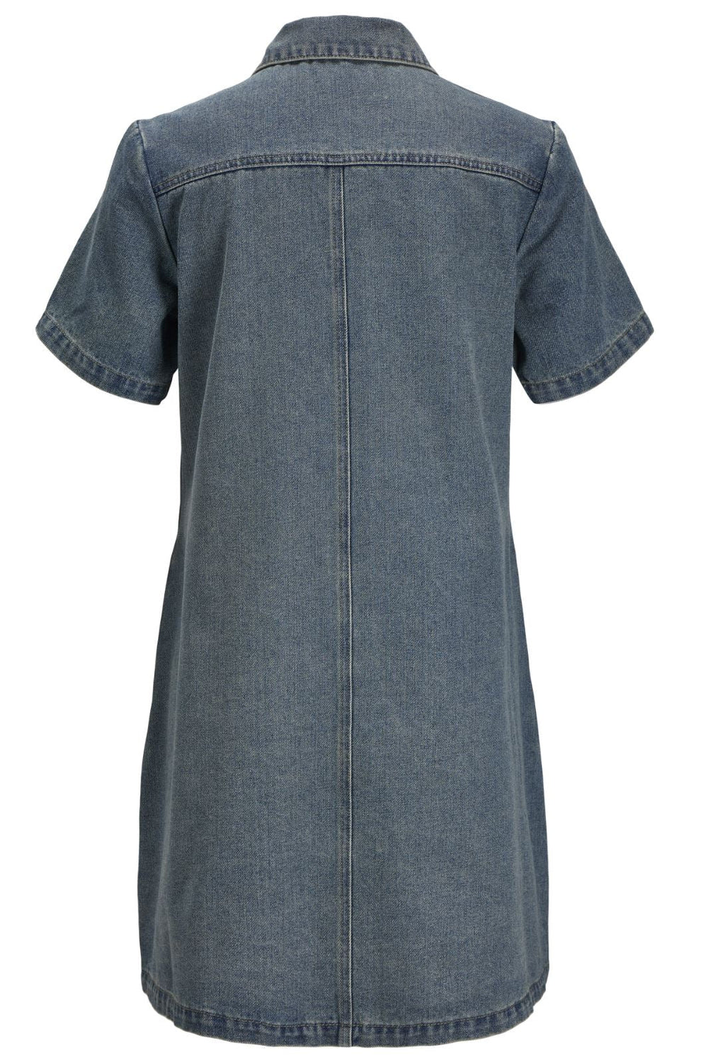 Jjxx - Jxamara Ss Denim Dress Sn - 4702064 Light Blue Denim Kjoler